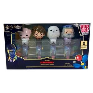 Harry Potter Pop-Ups Lollipop Eight Count Includes‎ Strawberry